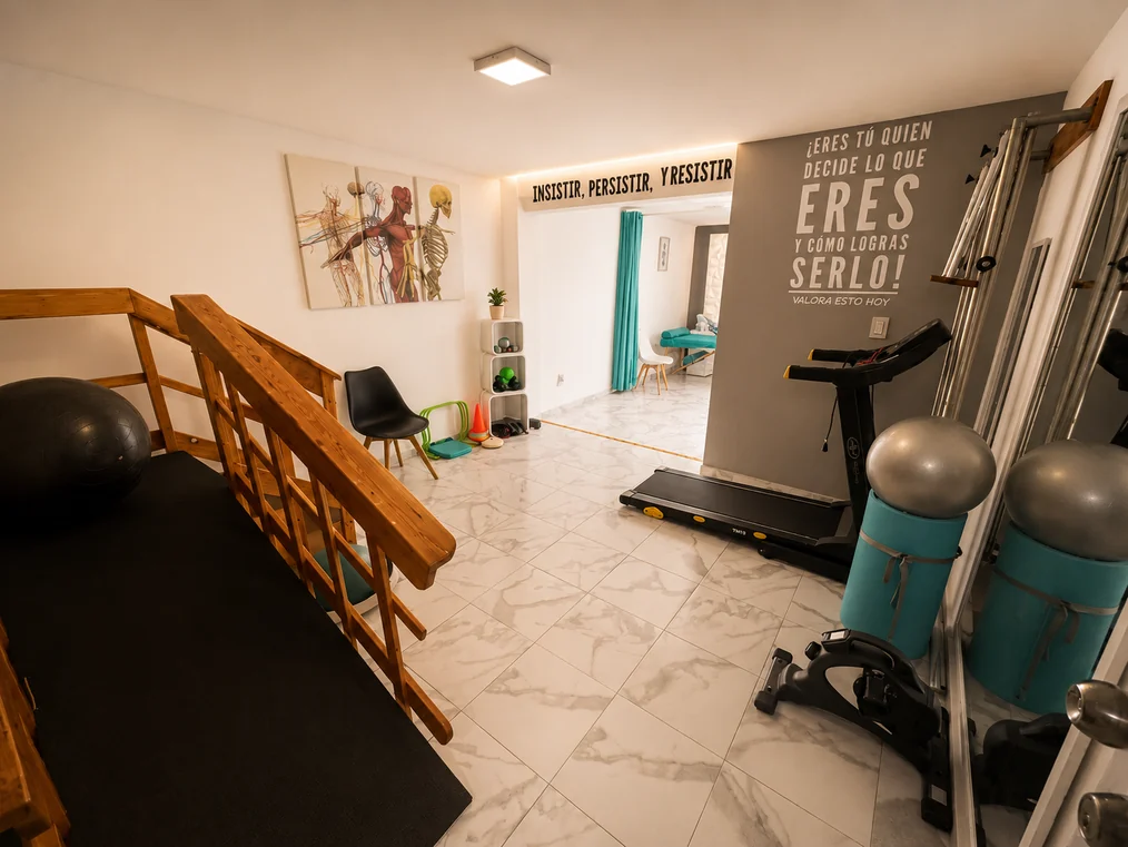 Área de rehabilitación de Sezati Fisio & Beauty